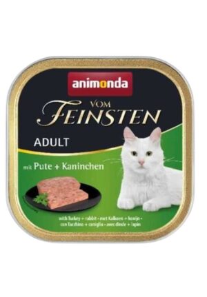 Animonda vom Feinsten konservai katėms su kalakutiena ir triušiena, 100 gr.
