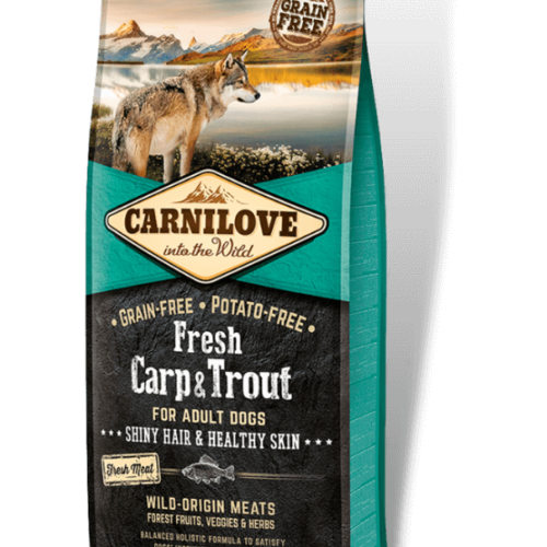 carnilove fresh carp and trout for adult dogs