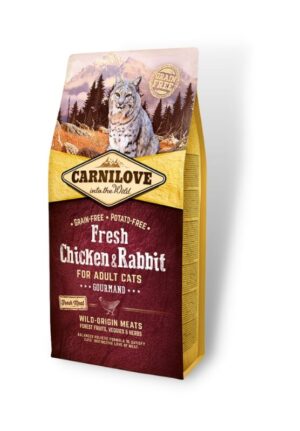 Carnilove Fresh Chicken and Rabbit for Adult katėms