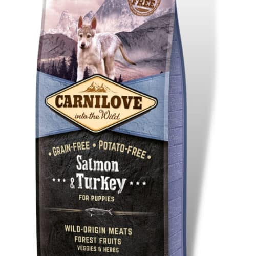 carnilove puppy salmon & turkey for puppies