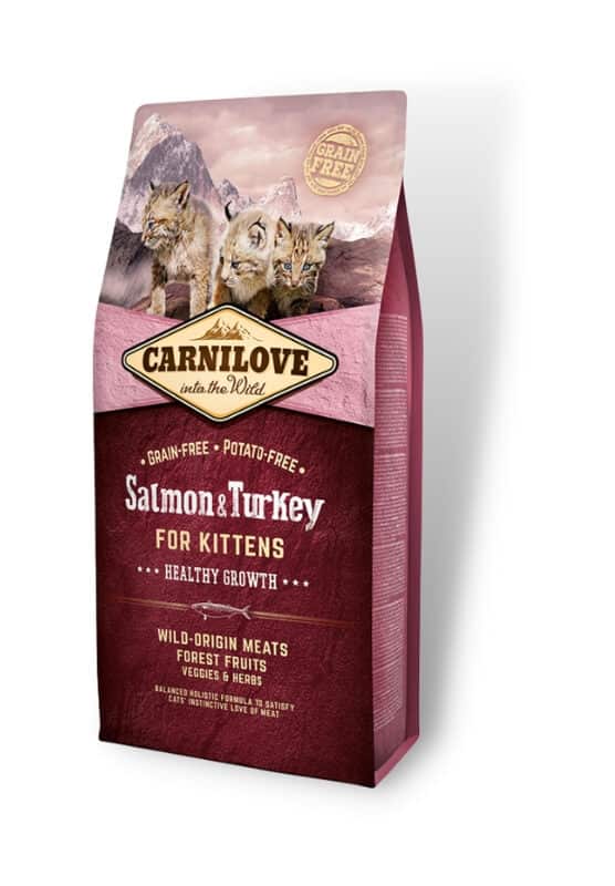 carnilove salmon and turkey for kittens