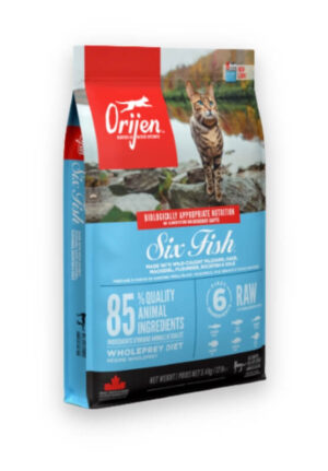 ORIJEN Six Fish sausas maistas katėms
