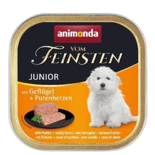 Animonda Vom Feinsten Classic Jaunų šunų konservai su jautiena ir paukštiena 150gr