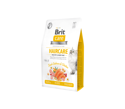 brit care haircare healthy&shiny coat sausas maistas katėms