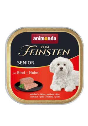 Animonda Vom Feinsten Senior konservai su jautiena ir paukštiena 150 gr