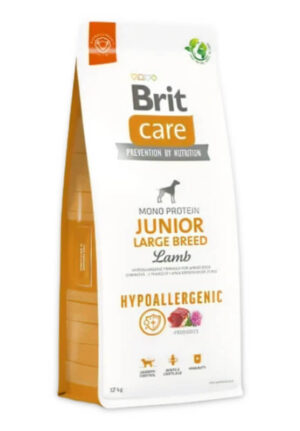 Brit Care Hypoallergenic Junior Large Breed Lamb sausas maistas šunims