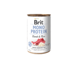 Brit Care Mono Protein Lamb Rice konservai šunims su ėriena 400gr