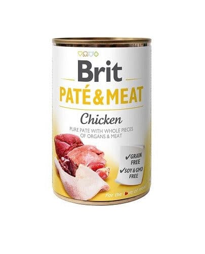 Brit Care Pate Meat Chicken konservai šunims su vištiena 400gr