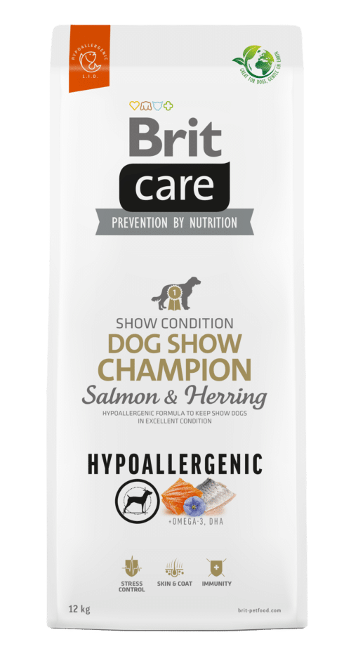 brit care dog hypoallergenic dog show champion
