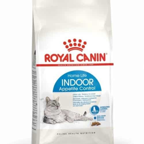 royal canin indoor appetite control cat food sausas maistas naminėms katėms
