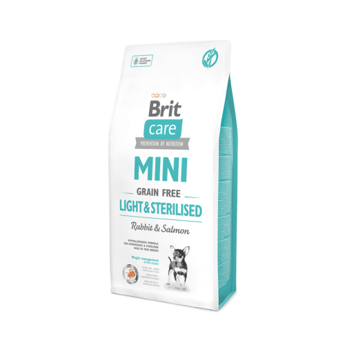 Brit Care Mini Grain Free Sterilised begrūdis šunų maistas