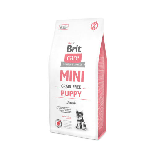 Brit Care Mini Grain Free Puppy begrūdis jaunų šunų maistas