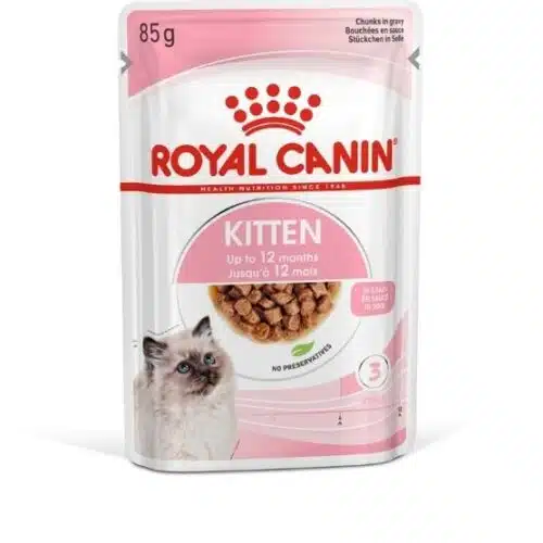 Royal Canin Kitten in gravy konservai kačiukams padaže