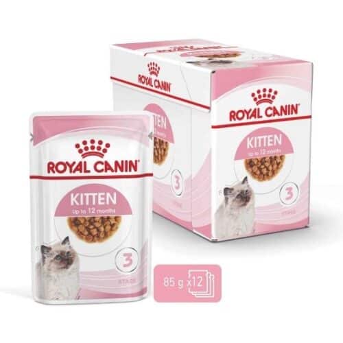 royal canin kitten in gravy konservai kačiukams padaže