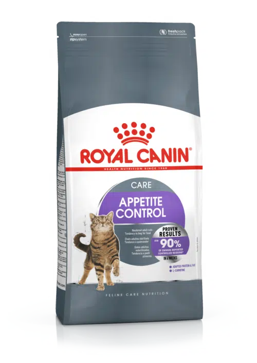 royal canin appetite control care sausas kačių maistas apetito kontrolei