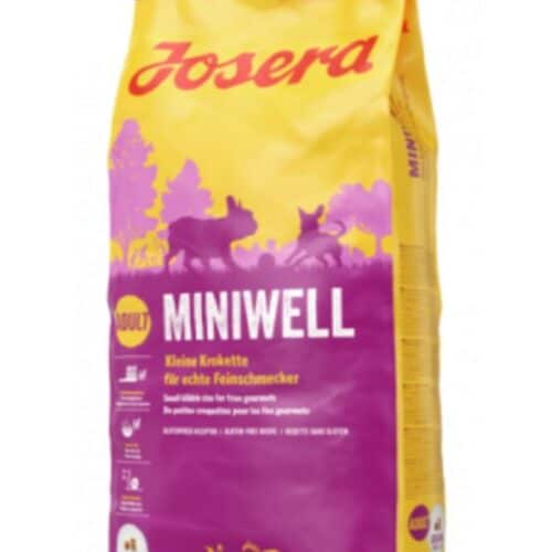 Josera Miniwell sausas maistas suaugusiems mažų veislių šunims 15kg
