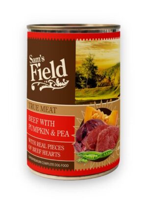 Sams Field konservai Sunims True Beef Meat with Pumpkin and Pea 400g