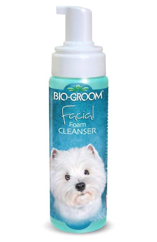 bio-groom facial foam cleanser - nedirginantis, putojantis snukio valiklis šunims ir katėms, 236ml