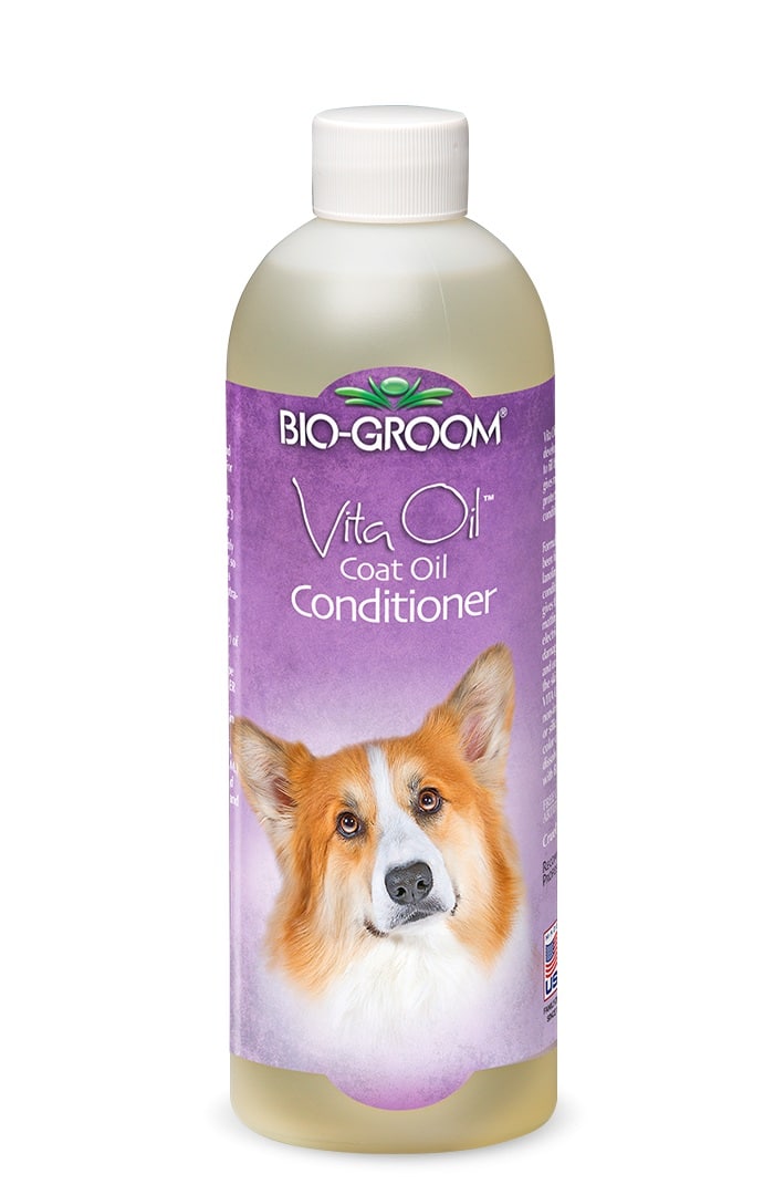 bio-groom vita oil - kondicionuojantis aliejus kailiui šunims ir katėms, 473ml