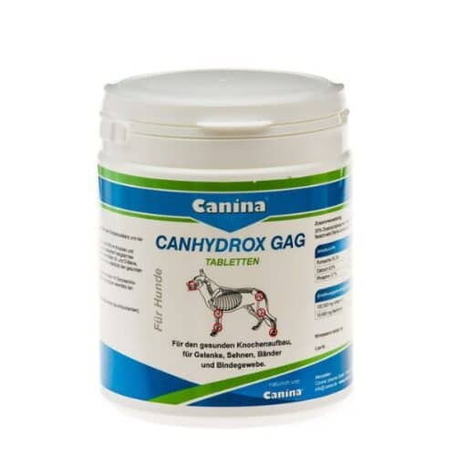 canina canhydrox gag tabletes sanariams sausgyslems raisciams sunims