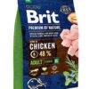 brit premium by nature adult xl 15kg sausas maistas šunims