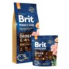 brit premium by nature adult m sausas maistas šunims
