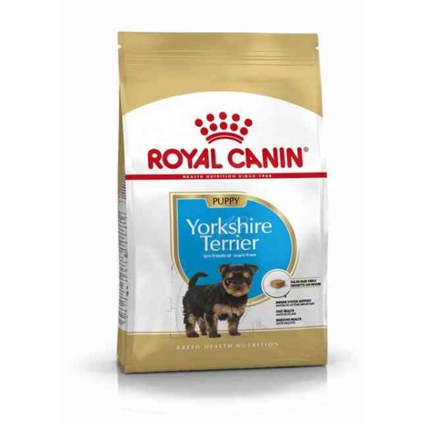 1611 Royal Canin Yorkshire Terrier Junior sausas maistas jauniems jorksyro terjero veisles sunims 05kg 15kg 75kg