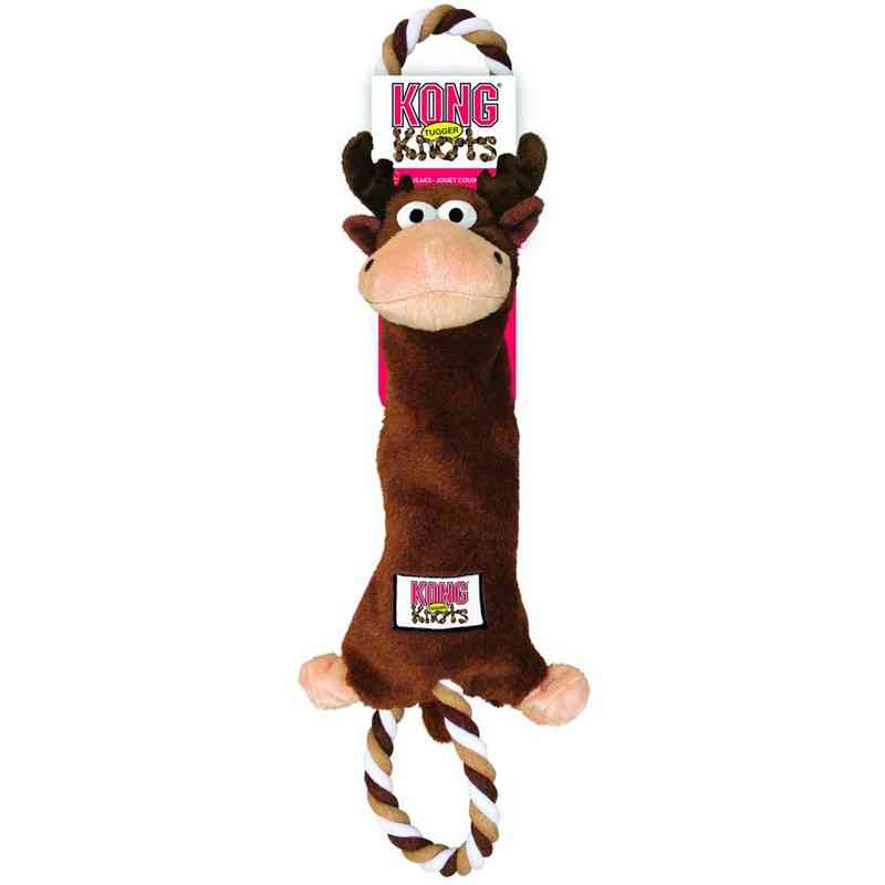 kong tugger knots moose dog toy