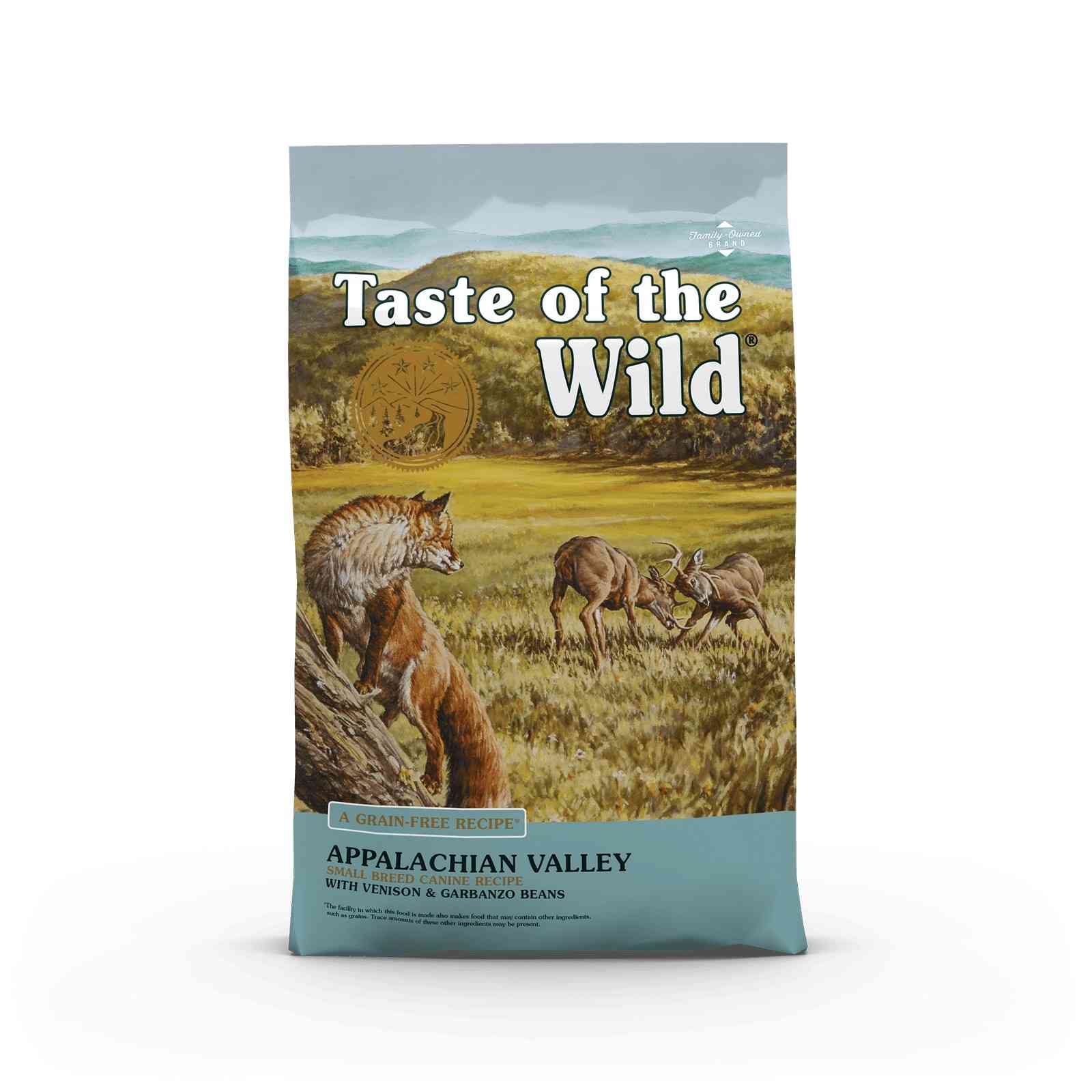 taste of the wild appalachian valley sausas maistas šunims