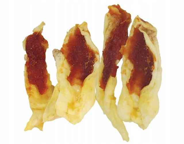 MACED Skanėstas šunims - triušio ausys su vištienos mėsa 100gr.
