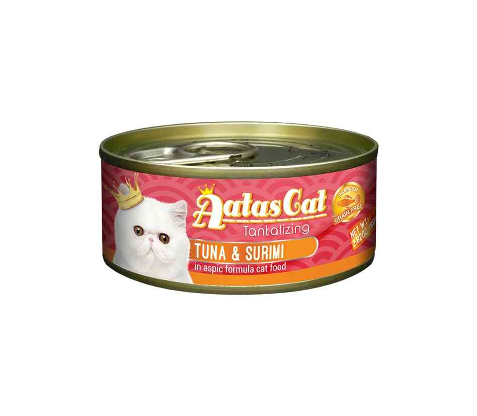 Aatas Cat Tantalizing Tuna And Surimi konservai katėms skardinėje