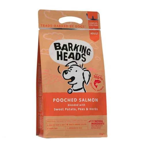 Barking Heads Pooched Salmon sausas maistas su lašiša šunims 2kg