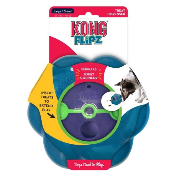 kong flipz dog toy