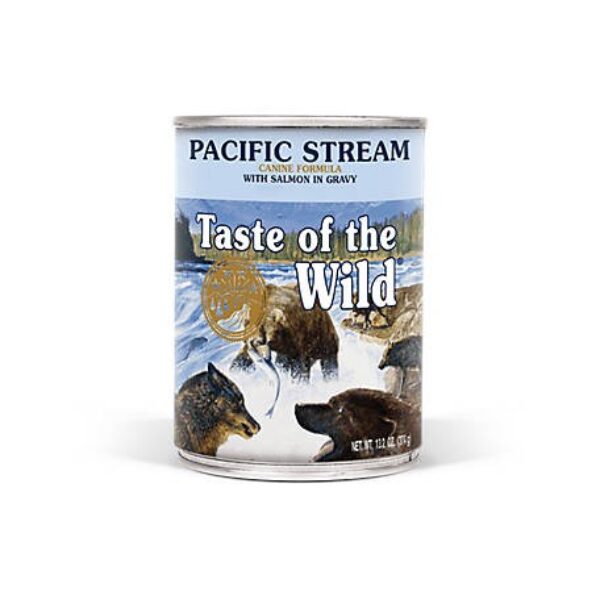 3641 Taste of the Wild Pacific Stream Canine konservai sunims