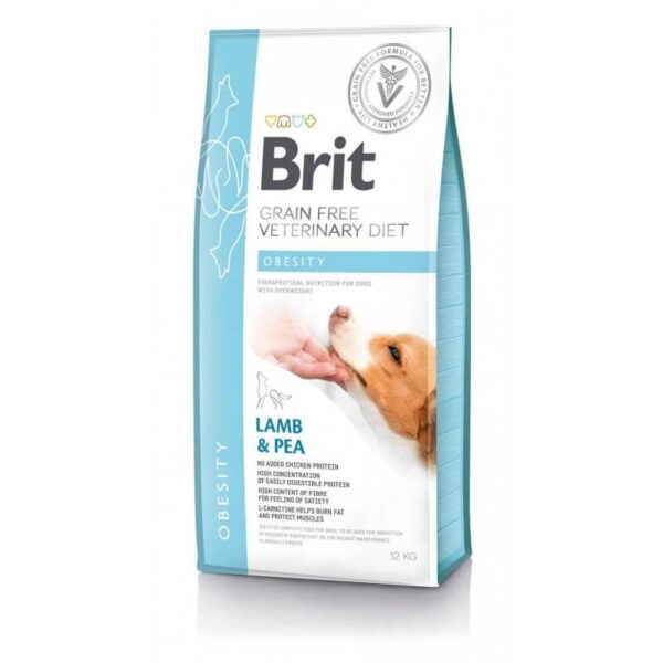 brit grain free veterinary diet obesity