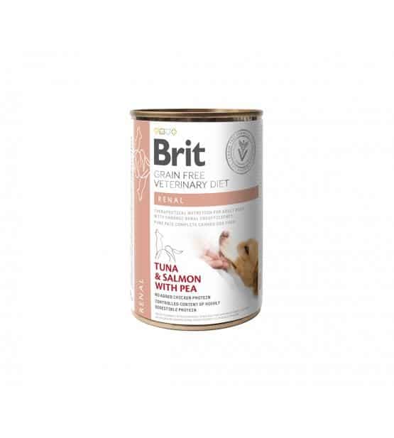 brit gf veterinary diets renal konservai šunims, 400g