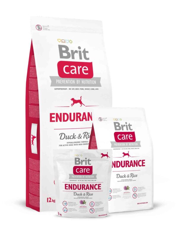 brit care endurance šunų maistas su antiena