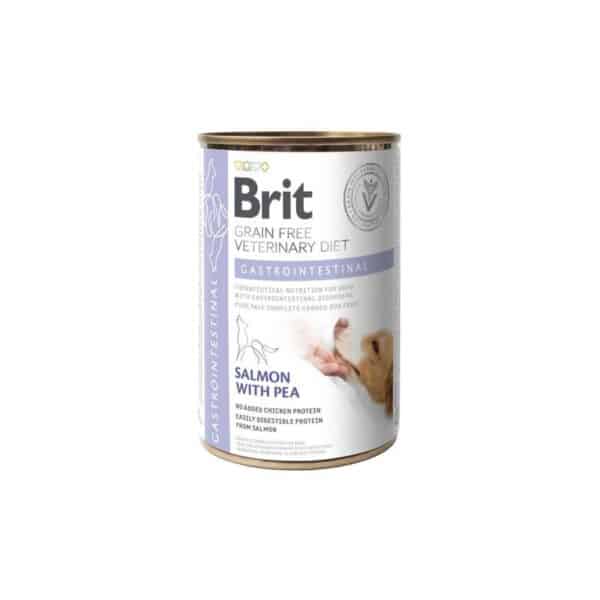 brit gf veterinary diets gastrointestinal konservai šunims, 400g