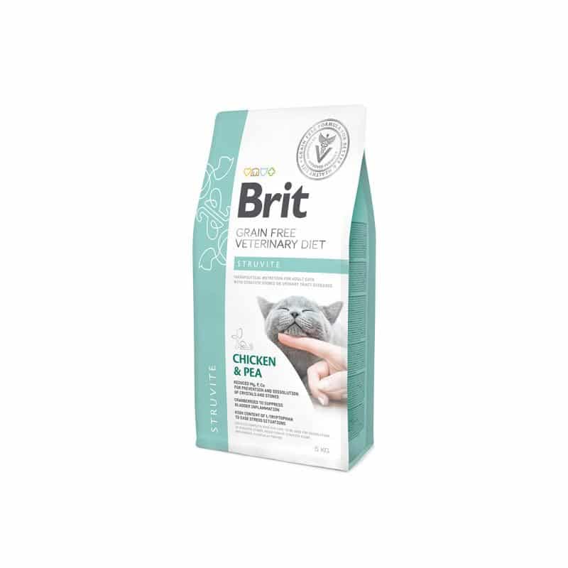 grain free brit veterinary diet struvite cat