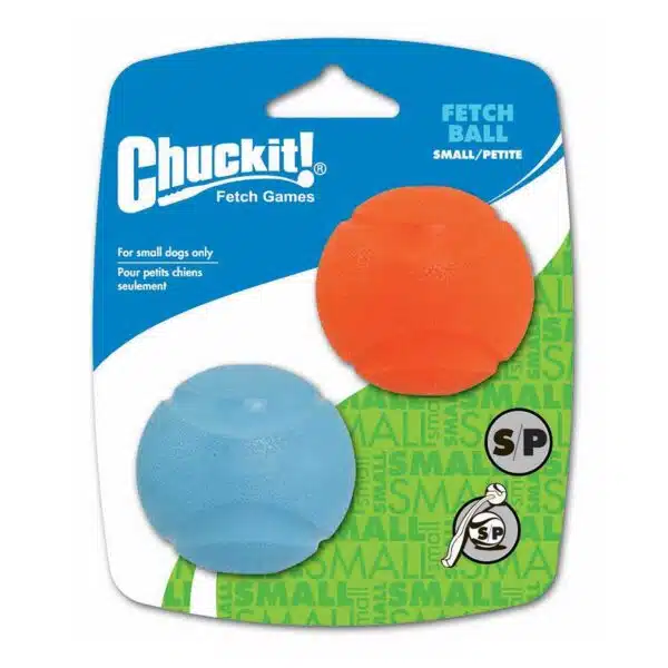 chuckit fetch ball s 5 cm pakuotėje 2 vnt