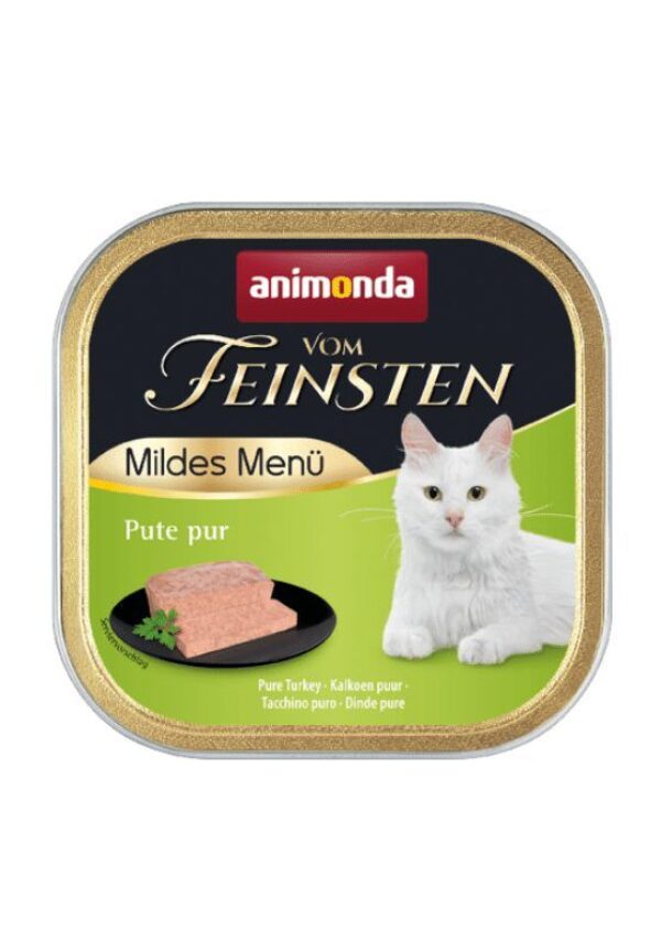 Animonda Vom Feinsten konservai katėms su kalakutiena 100 gr.