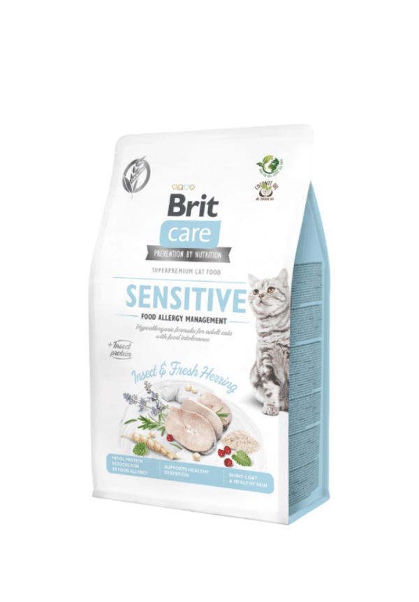 Brit Care Cat Insect&Fresh Herring sausas maistas katėms