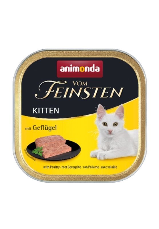 Animonda Vom Feinsten konservai kačiukams su paukštiena 100 gr.
