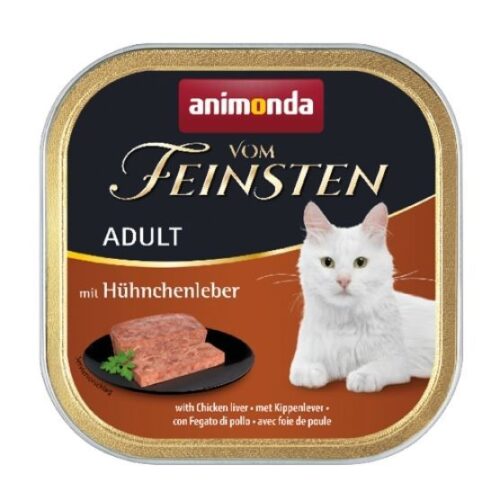 Animonda vom Feinsten konservai katėms su vištų kepenėlėmis, 100g