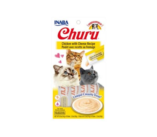 churu skanėstas katėms chicken cheese 56g