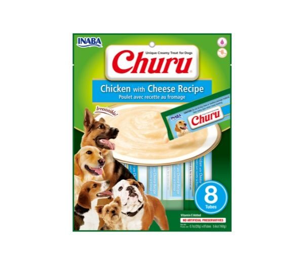 churu skanėstas šunims chicken cheese 160g