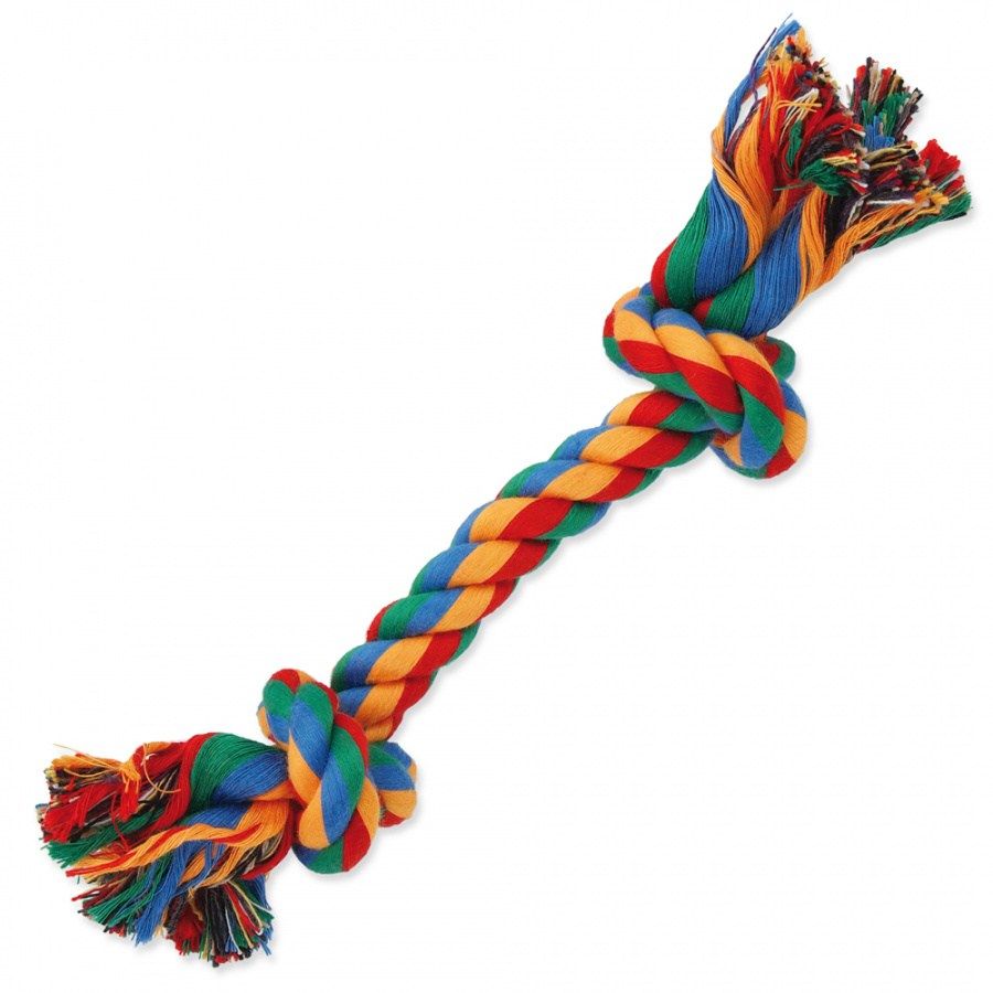 dog fantasy virvinis žaislas šunims, 2 mazgai, 25cm