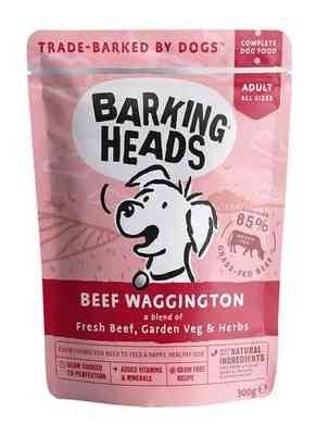 barking heads beef waggington konservai su jautiena šunims 300gr