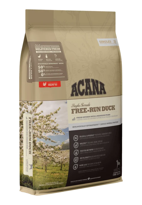 ACANA Free Run Duck begrūdis šunų maistas 11.4kg