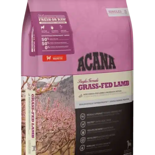 ACANA Grass-fed Lamb vieno baltymo begrūdis šunų maistas